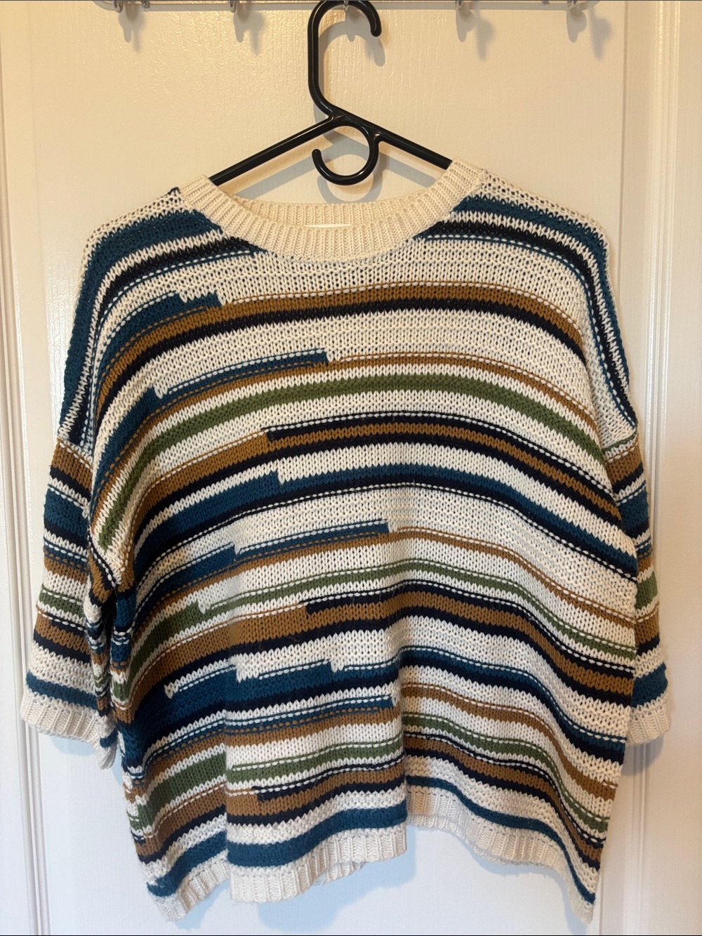 John Paul Richard boho knit sweater